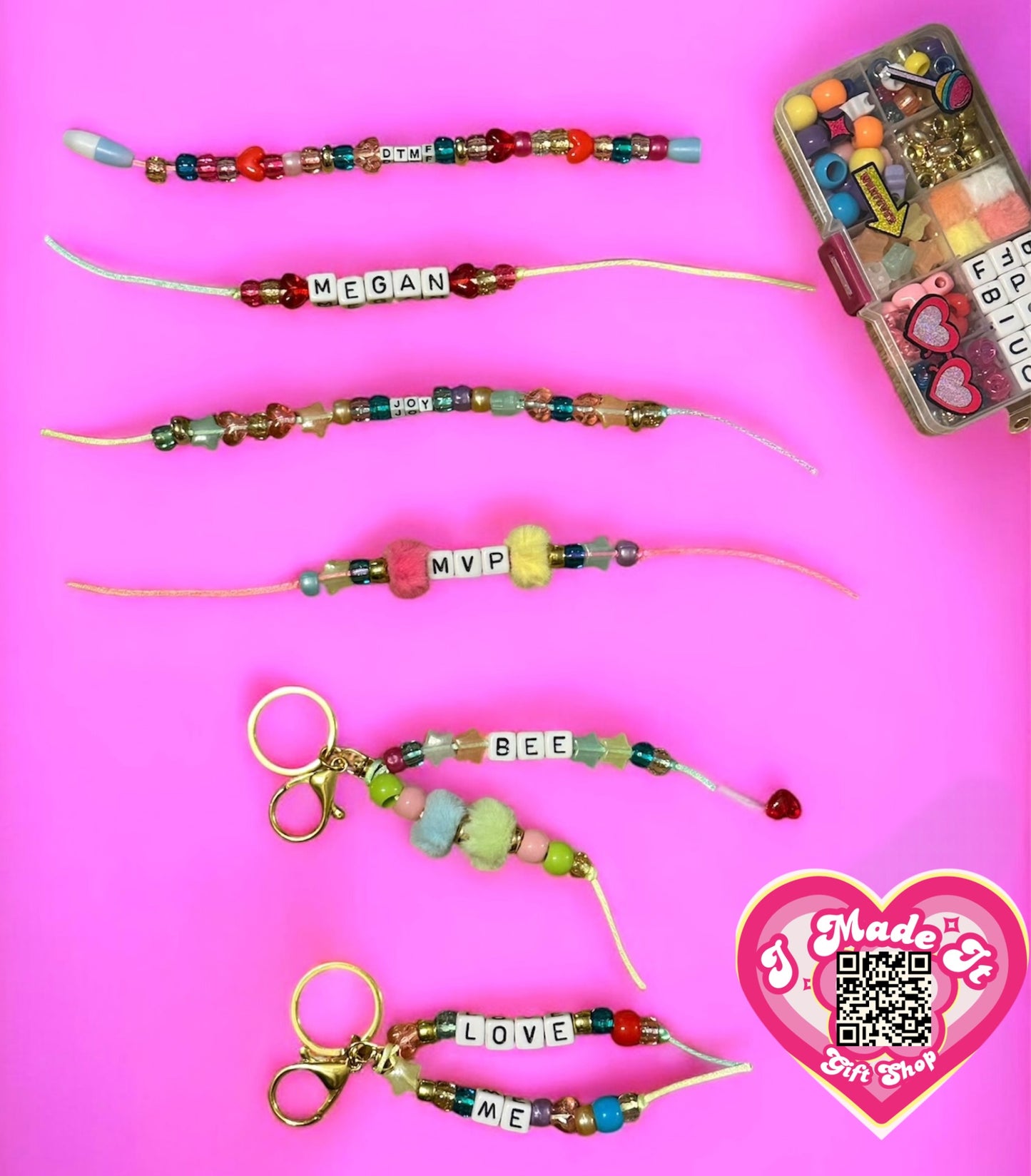 Bestie Kits (2 bracelets/2 keychains)