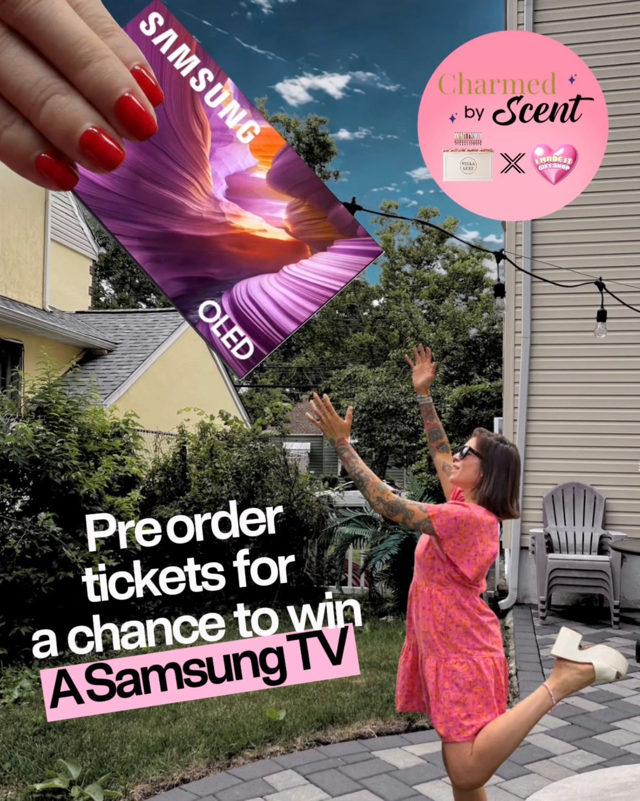 Charmed By Scent Giveaway - 10 Tickets