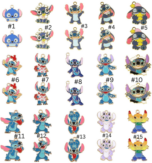 ELF Peach (orange)  lip balm with charms