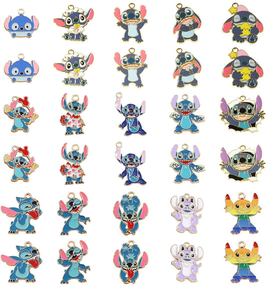 Cute Cartoon Pendant Charms  Enamel Kawaii Pendants