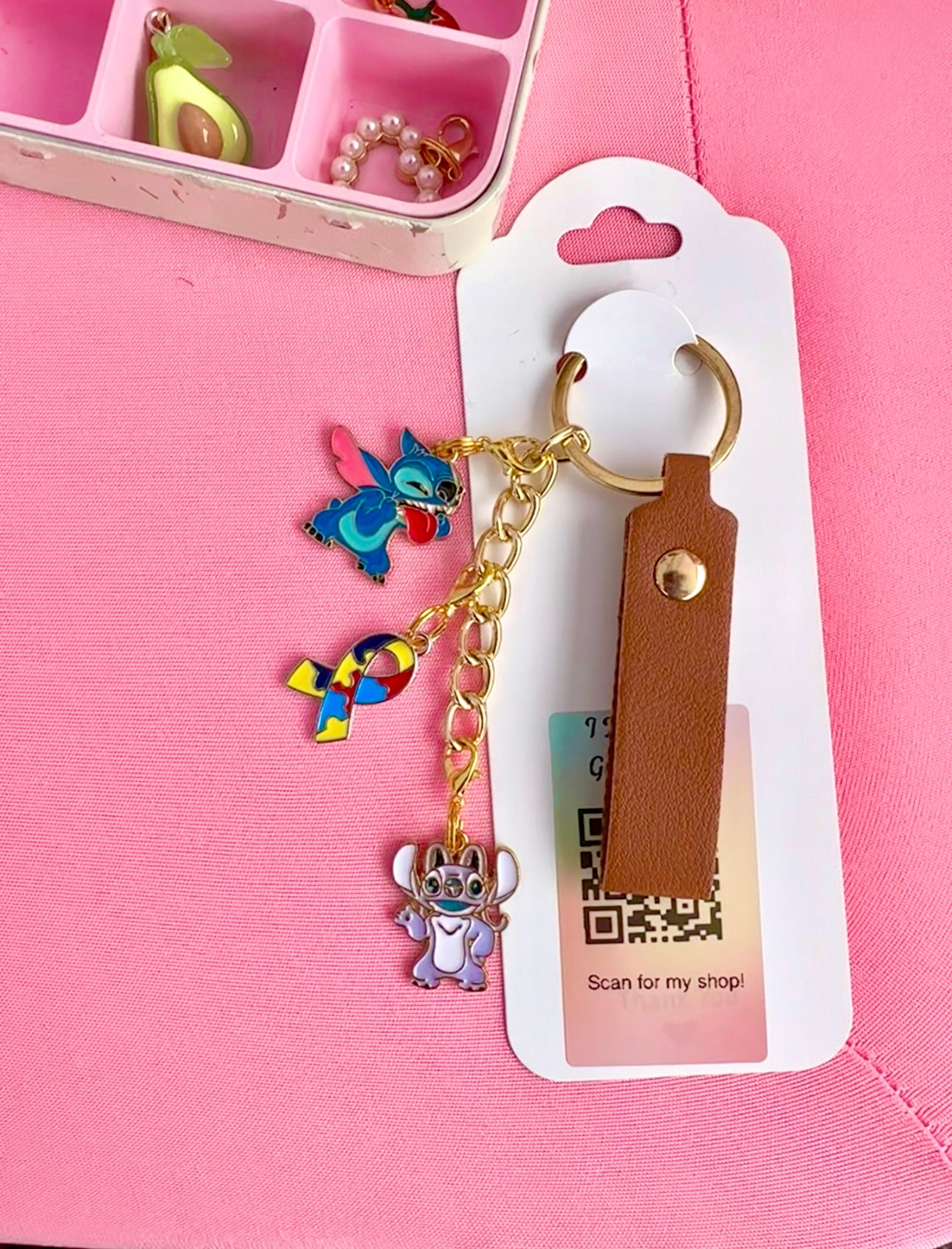 Autism Awareness Ribbon Charm